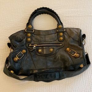 Balenciaga AUTHENTIC Motocross Satchel (used)